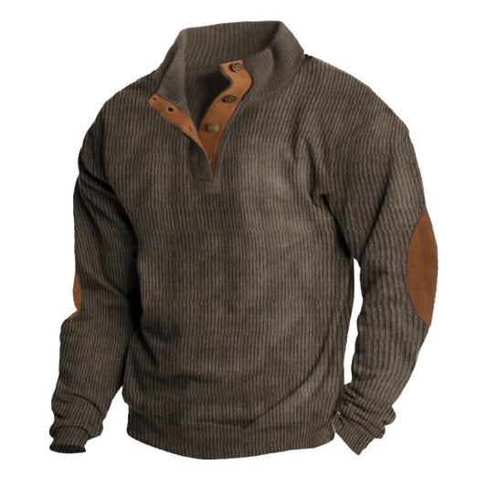 Casual stand-collar sweatshirts for men